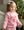Pink Candy Cane Rollneck Sweater