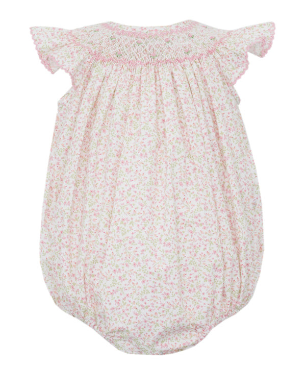 Lilly Angel Wing Bishop Bubble- Pink Floral