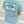 Logo Tee Fish- Heathered Blue