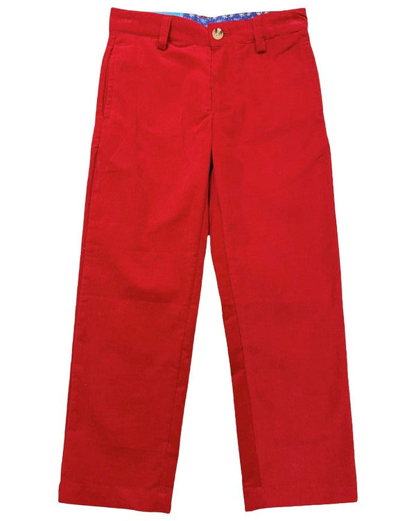 Champ Pant- Red Corduroy