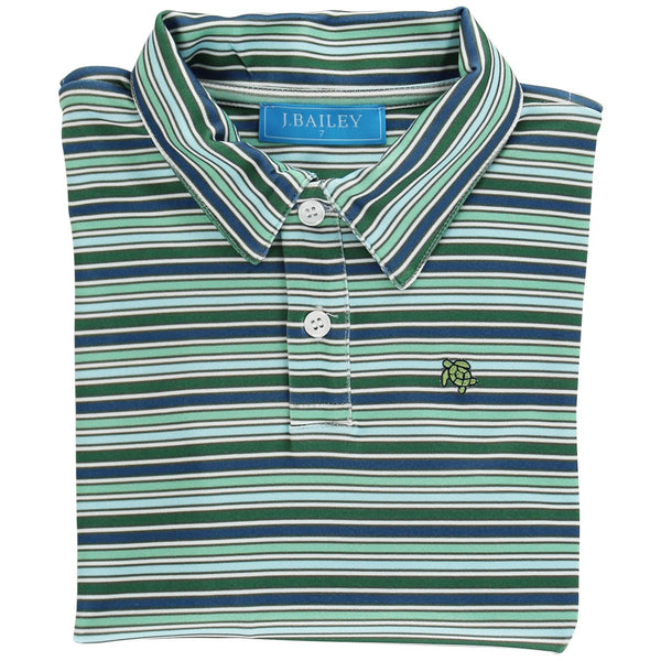 Performance Harry L/S Polo- Forest