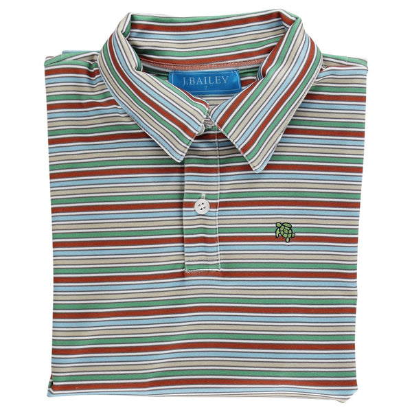 Performance Harry L/S Polo- Hazel