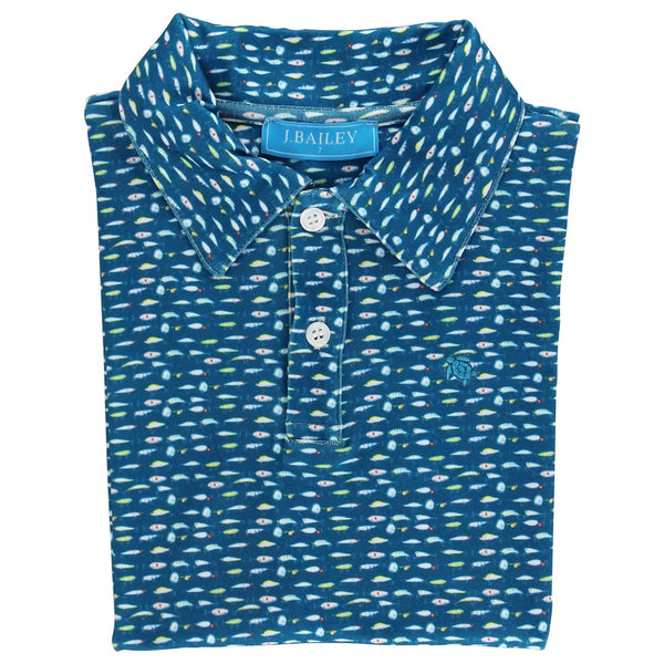 Performance Henry Polo- Lures on Blue