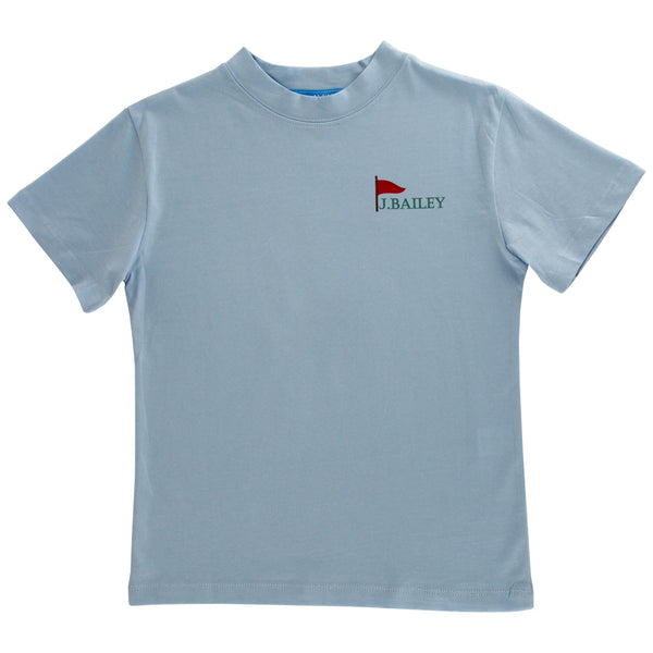 Logo Tee- Augusta Dog on Bayberry