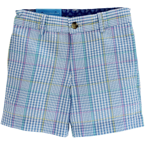 Pete Short- River Plaid Seersucker