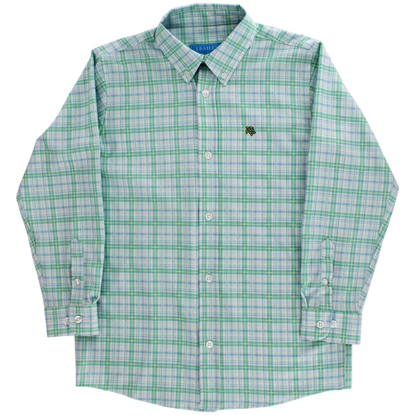 Performance Roscoe Button Down Shirt- Windsong