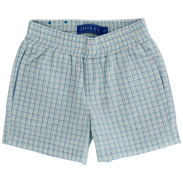 Pull on Short- Laurel Seersucker