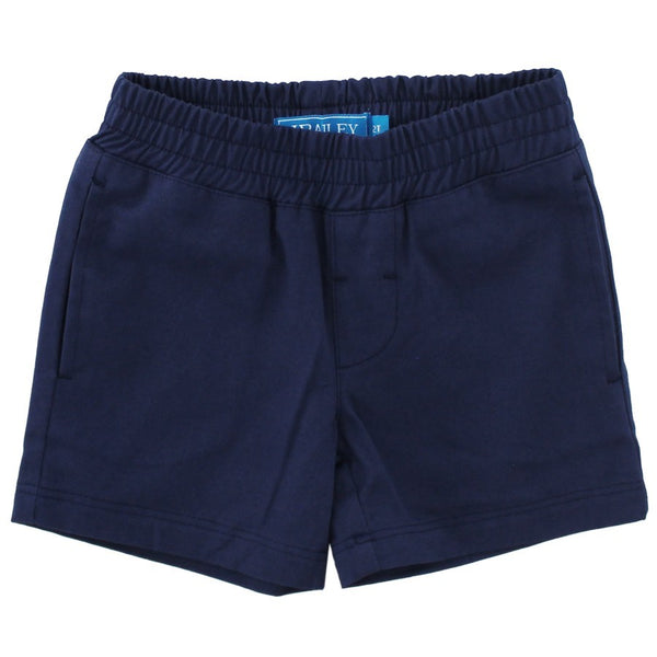Pull On Short- Navy Twill