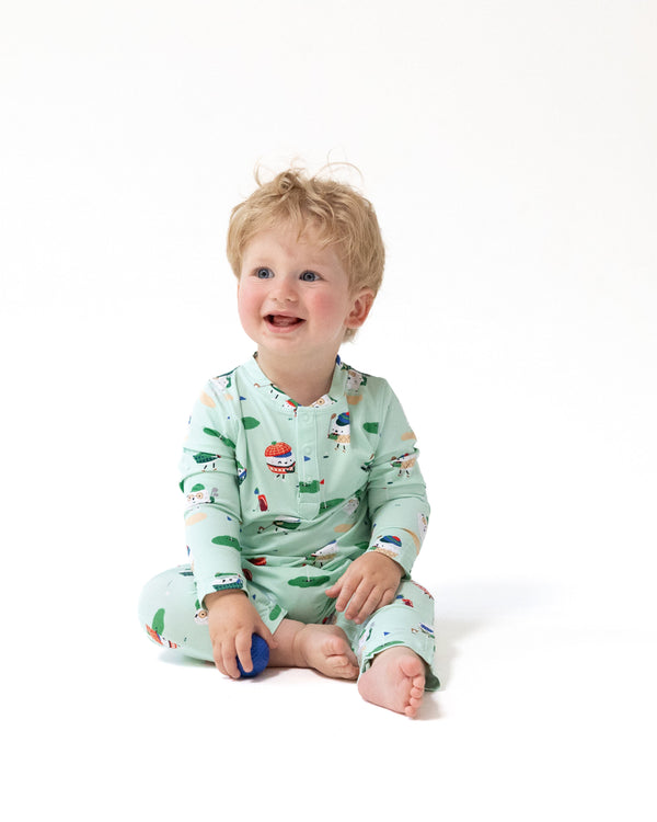Golf Pros Romper- Green