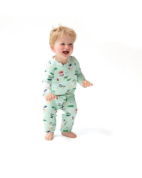Golf Pros Romper- Green