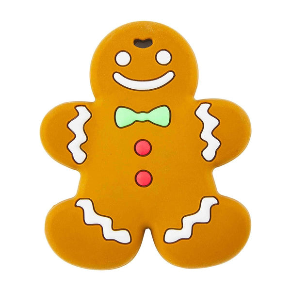 Holiday Silicone Teethers Gingerbread