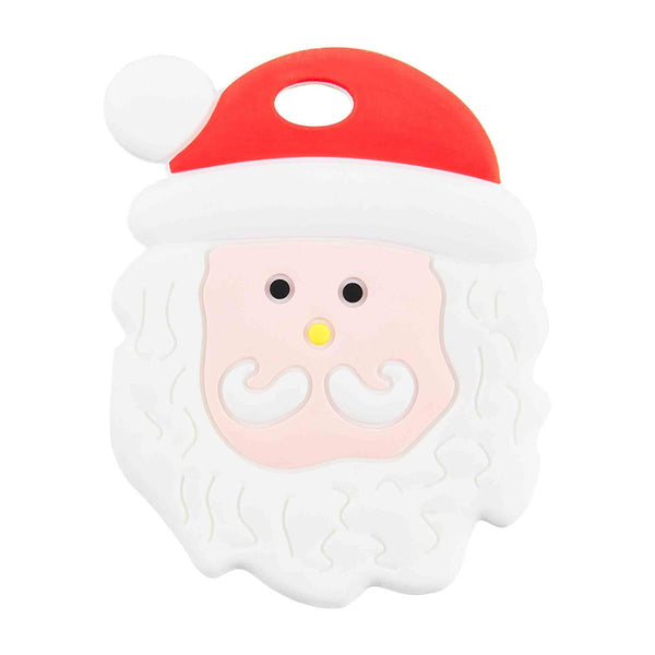 Holiday Silicone Teethers Santa