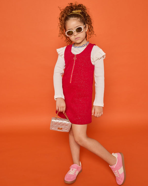 Retro Jumper- Crimson
