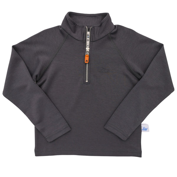 Navy Zip Pullover