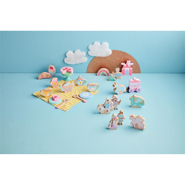 Wood Princess Toy Set