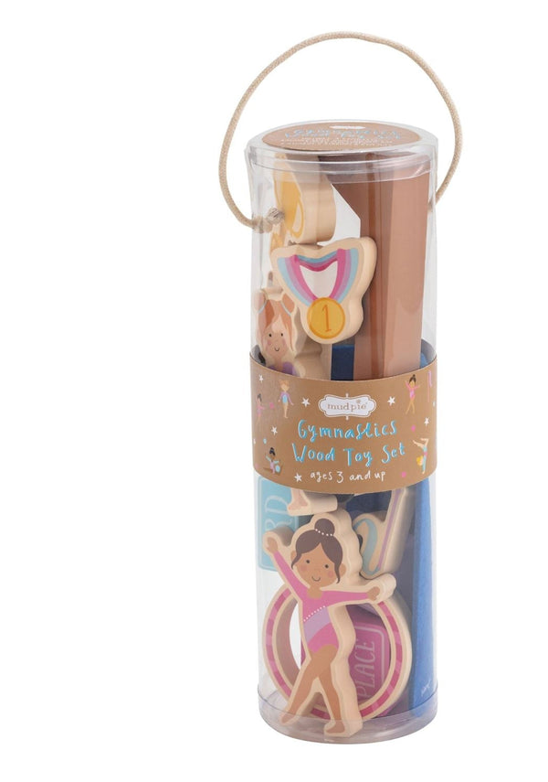 Gymnastics Wood Toy Set