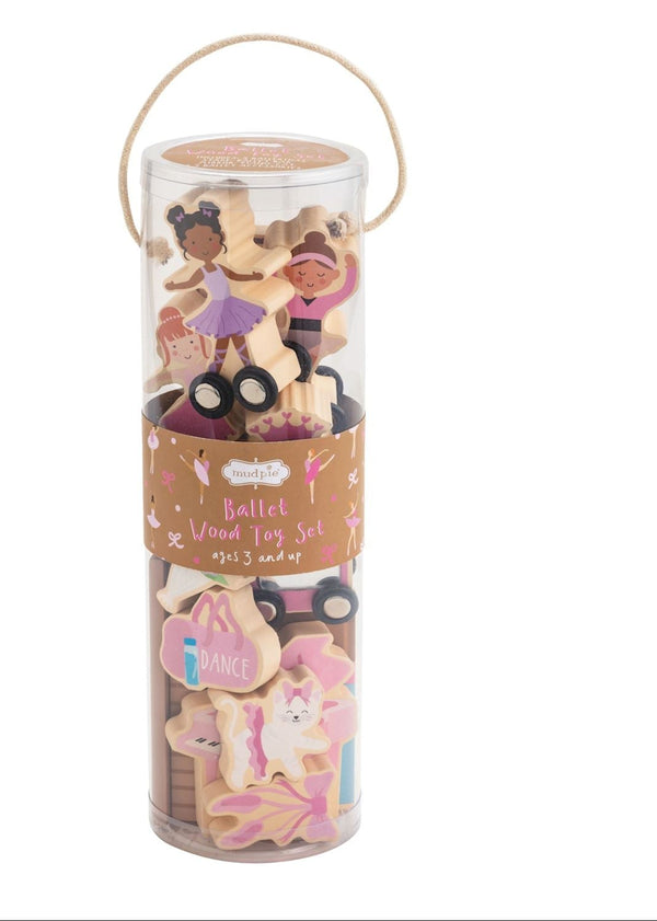 Ballet Wood Toy Set