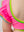 Neon Pink Crochet Butterfly Tankini 2-Piece Swimsuit