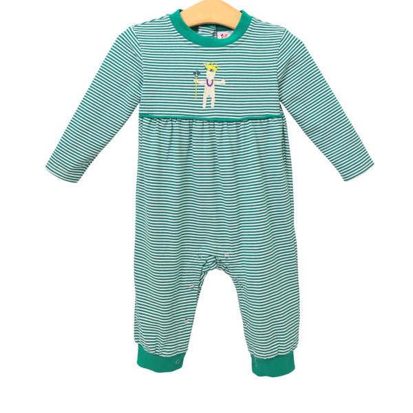 King Cake Baby Romper