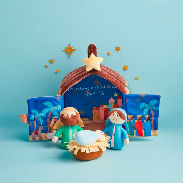 Musical Nativity Plush Set