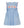 ABC Sleeveless Dress W/ Side Bows- Peri Blue Gingham