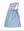 ABC Sleeveless Dress W/ Side Bows- Peri Blue Gingham