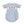 Football Bubble - Lt. Blue Gingham