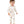 Collector Chickens 2 Way Zipper Romper- White