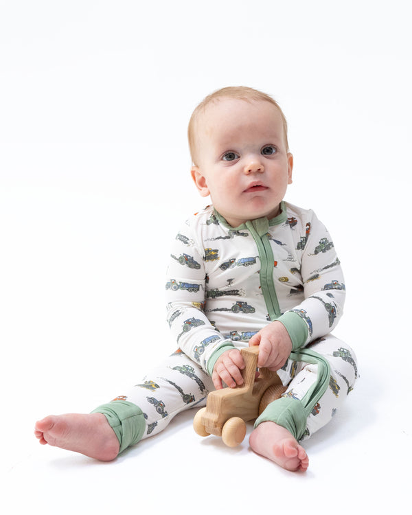 Farm Machines Convertible Romper