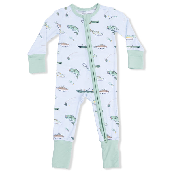 Fishing 2 Way Zipper Romper