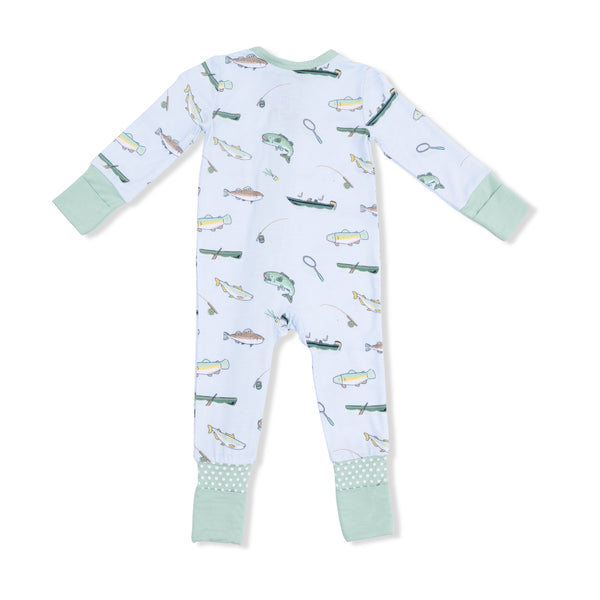 Fishing 2 Way Zipper Romper