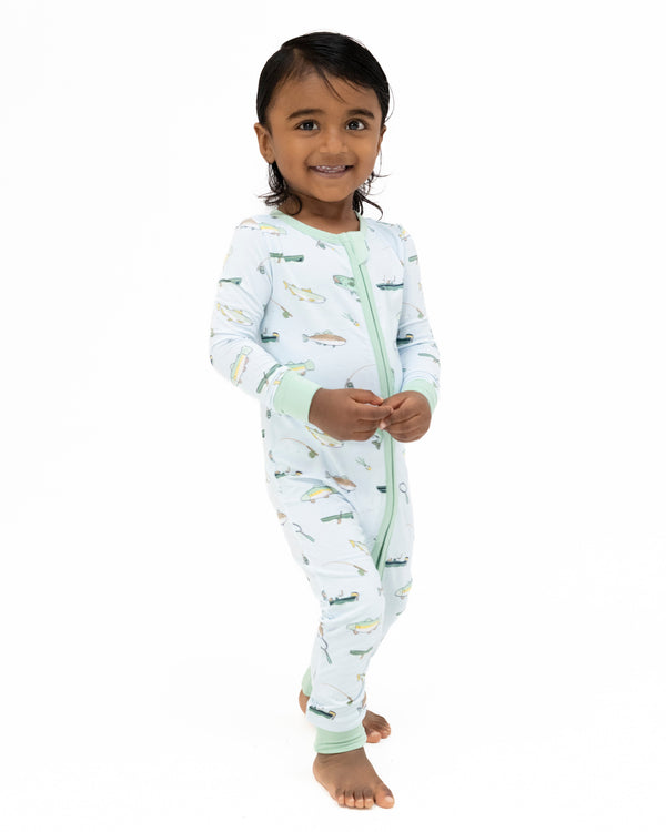 Fishing 2 Way Zipper Romper