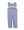 Firetrucks Long Jon Jon- Navy Blue Check