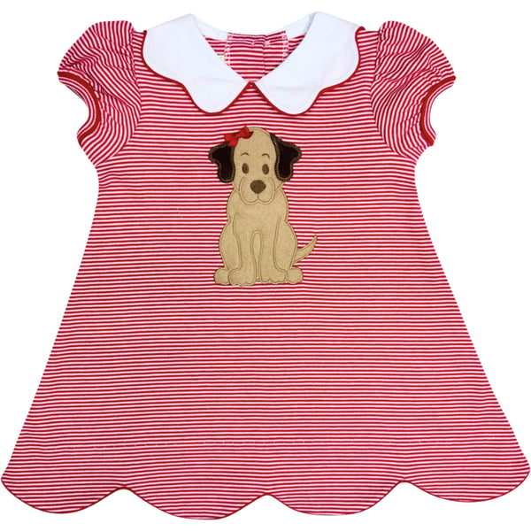 Labrador Bryar Knit Dress- Red Bitty