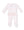 Ribbon Bow Trellis 2 Way Ruffle Zipper Footie