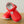 Birdie Leather T-Strap Mary Jane- Red