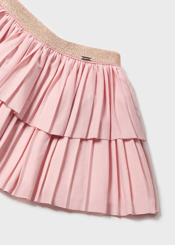Pleated Skirt- Rose