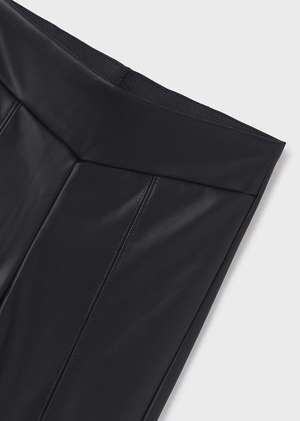 Synthetic Leather Leggings