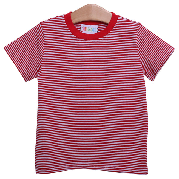 Graham Shirt- Red Stripe