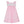 Golf Strap Sundress- Pink Microcheck