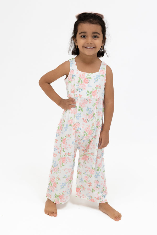 Cute Little Roses Wide Leg Jumpsuit