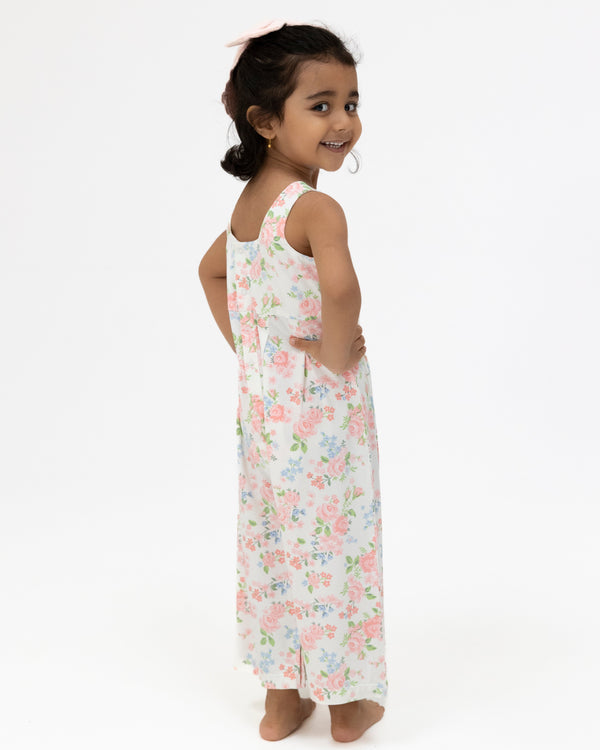 Cute Little Roses Wide Leg Jumpsuit