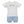 Trucks Short Set- Blue Gingham