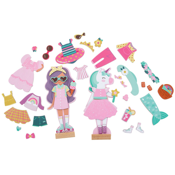 Magnetic Dress-Up Box Set: Dino/Lion