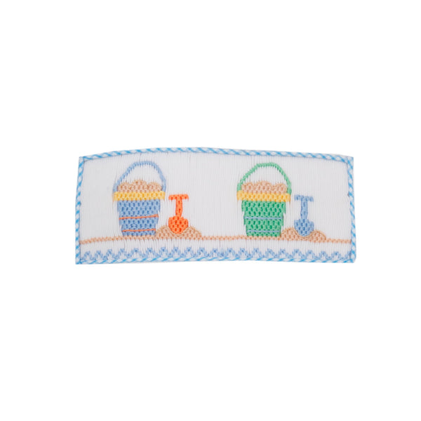 Sand Pails Bloomer/Short Set- Blue Check