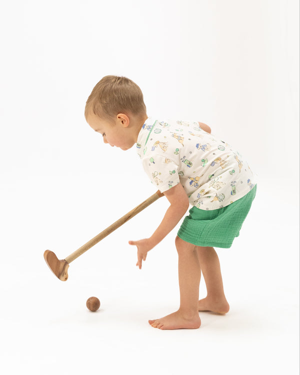 Country Club Dogs Polo Short Set
