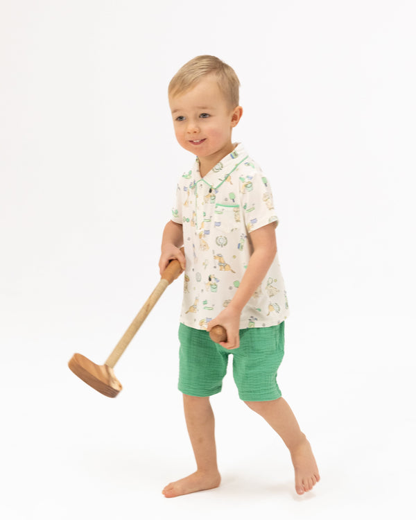 Country Club Dogs Polo Short Set