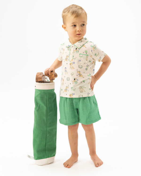 Country Club Dogs Polo Short Set