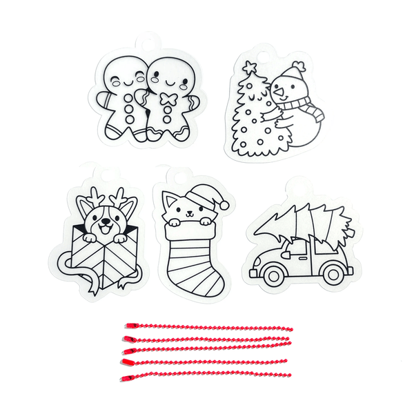 Mini Shrink-Its! DIY Shrink Art Kit- Holly Jolly