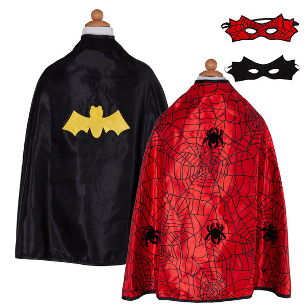 Reversible Spider/Bat Cape & Mask